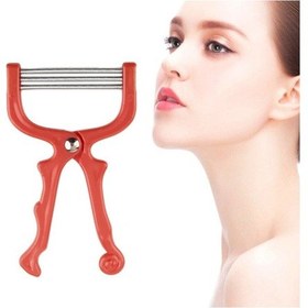 Resim Bucuks Kaş Bıyık Yüz Tüy Alma Aleti Yaylı Yüz Epilasyon Aleti 