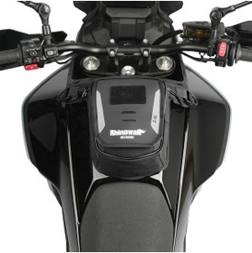 Resim Rhinowalk 2.4l Manyetik Su Geçirmez Çok Fonksiyonlu Motosiklet Bacak\Bel Çantası – Depo Çantası 