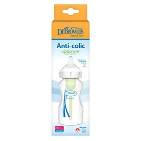 Resim 270 ml Geniş Ağız Antikolik Options+ PP Biberon, Tekli Paket 