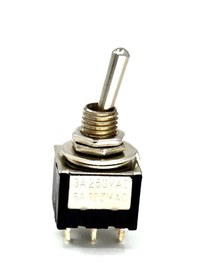 Resim Mini Toggle Switch 1-0 Metal Anahtar 6 Pin 12v - 220v 