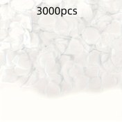Resim 3000 Adet Beyaz Kalp Şekilli Konfeti - 30g/m² Premium Kağıt Düğünler, Gelin Partileri, Kutlamalar ve Etkinlikler İçin - DIY Parti Dekorasyonları, Fotoğraf Fonları, Masa Süslemeleri, Etkinlik Aksesuarları | Zarif Atmosfer | Kağıt Konfeti, Düğün Dekorasyonu 