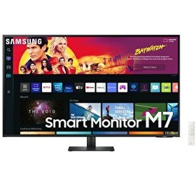 Resim Samsung LS43BM700UUXUF 43" 106 Ekran 4K Ultra HD Smart LED Monitör TV 