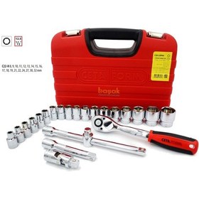 Resim Ceta Form 23 Parça 1/2” Lokma Takımı Plastik Çantalı C20-23PH4 