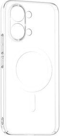 Resim Coverzone Xiaomi Poco X8 Pro ile uyumlu Şeffaf Kılıf MagSafe Uyumlu Güçlü Mıknatıslı Wireless Şarj Destekli Crystal Clear İnce Sert Arka Kapak Kamera Lens Korumalı Darbe Emici Kılıf 