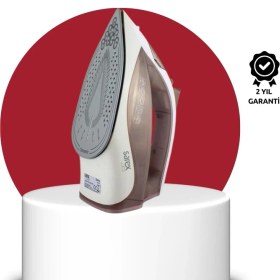 Resim Mey İthalat Bfs Seramik Tabanlı Buharlı Ütü 2200W Dikey Ütüleme 300ML Kahverengi 