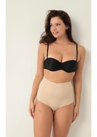 Resim Daniella Lazer Kesim Toparlayıcı Beli Silikonlu String Slip Külot Ten 