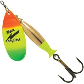 Resim Mepps Long Cast Gökkuşağı No:3 12.4g Döner Olta Kaşığı 