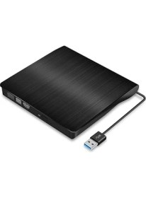 Resim Harici DVD Rw USB 3.0 Ultra Ince CD DVD Yazıcı Okuyucu 
