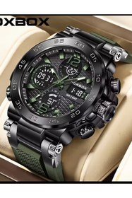 Resim Lige Silikon Kordon Spor 1. Sınıf Kalite Şık Erkek Kol Saati 