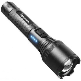 Resim Fortunelane P50 Led El Feneri, Type-c Şarj, 2 Anahtar, Pil Göstergesi, 18650, Su Geçirmez, Uzaktan Odaklanır 