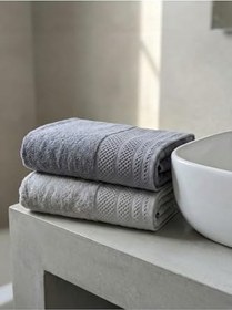 Resim %100 Pamuk 2’li 100x150 cm Büyük Banyo Havlusu Seti – Yumuşak, Emici, Dayanıklı Premium Kalite 