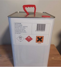 Resim UZERCHEM Saf Aseton 15 Li̇tre 12 Kg 