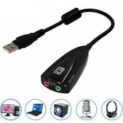 Resim 7.1 USB 12 Kanal 64 Bit 5HV2 Destekli Kablolu Audio Çevirici Harici Ses Kartı 