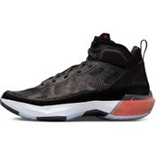 Resim Nike Air Jordan Xxxvıı Basketball Shoes Erkek Siyah Bilekli Basketbol Ayakkabısı Siyah 