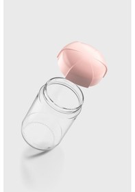 Resim Renga Rhea 660 Ml Pembe Kapaklı Cam Kavanoz 131011 