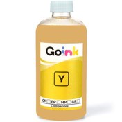 Resim Goink [] Kuşe / Karton Baskı Mürekkebi - Epson Uyumlu 500 Ml Sarı (yellow) 