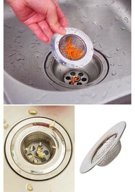 Resim Metal Lavabo Süzgeci 