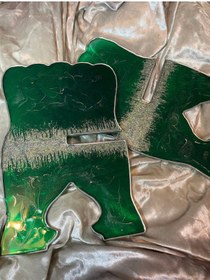 Resim Sultan Tasarım Masa Üstü Özel Tasarım Epoksi Kuranı Kerim Rahlesi 