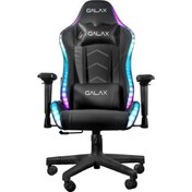 Resim Galax Gaming Chair Gc-01 Rgb Oyuncu Koltuğu GLX-RG01P4DBY0-GXLG 