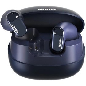 Resim Oldfriend Philips Kablosuz Kulaklık Mikrofonlu Mavi Spor Oyun Kulak İçi Uzun Pil Diğer 