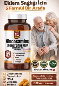 Resim NCS Glucosamine Chondroitin Msm Zerdeçal 120 Tablet 