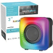 Resim Zineets Işıklı Bluetooth Hoparlör Kablosuz Ses Bombası Yüksek Ses Speaker Radyolu Extra Bass 