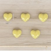 Resim 5 Adet Modern Kalp Kulp Bebek Çocuk Genç Odası Çekmece Dolap Mobilya Kulpu 001 