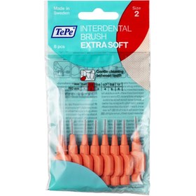 Resim Tepe Diş Arası Fırçası 0.5 mm Ekstra Soft Kırmızı 8'li 