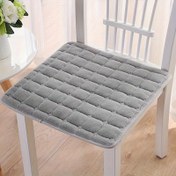 Resim 1 adet Mikrofiber Koltuk Yastığı, Kaymaz, Yıkabilir - Ev Dekoru Aksesuarı için Evrensel Uygunluk Oturma Yastığı - Yemek, Ofis, Oturma Odası Koltukları 