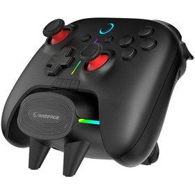 Resim Rampage Hydra Pro Rgb Bt 2.4 Ghz Şarj Istasyonlu Pc Gamepad Joypad-siyah 