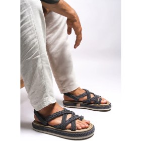 Resim Riccon Erkek Sandalet Füme - Gri Renkli Heilrith Modeli Rahat Kullanım İçin Tasarlandı 0012102 