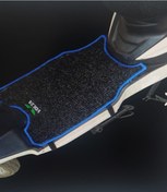 Resim Elektrikli Motosiklet Paspas Volta Vsx Uyumlu Mavi Kenar 