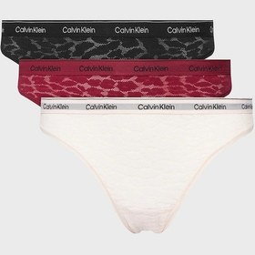 Resim Calvin Klein Bayan Külot 000qd5069e 325 Kırmızı-siyah-pudra Kırmızı-siyah-pudra 