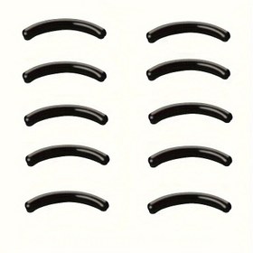 Resim Siyah Kirpik Kıvırma Pedleri, Paket Başına 10 Adet, Kirpik Şekillendirme,Kompakt Boyut,Kullanımı Kolay,Dayanıklı Pedler,Yumuşak Dolgu,Kirpik Tutucu,Yapay Kirpik Pedleri,Makyaj Severler,Profesyonel Makyaj Sanatçıları 