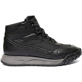 Resim Greyder 00490 Siyah Hakiki Deri Sneaker Erkek Bot 