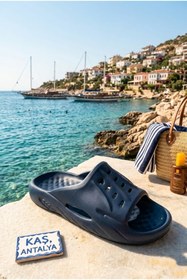 Resim Relaxa Erkek Terlik, Plaj, Bahçe, Sahil, Yazlık Terlik 