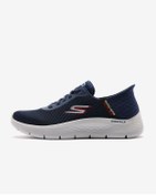 Resim Skechers GO WALK FLEX - HANDS UP Erkek Lacivert Yürüyüş Ayakkabısı 216496TK NVY | Orijinal 