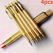 Resim 4 Adetlik Tungsten Alaşımlı İşaretleme Kalemleri - Dayanıklı, Katlanmayan, Ahşap/Cam/Taş/Seramik İçin İdeal, Fayans ve Cam El Sanatları Kesimi, Demir Alüminyum Mermer, Çelik Plaka İşaretleme, Endüstriyel Aletler, Montaj Gerektirmez 