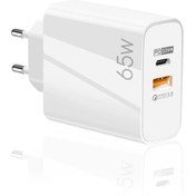 Resim Winex Type-C 65 Watt Hızlı Şarj Aleti Beyaz 