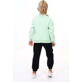 Resim Toontoy Kids Toontoy Kız Çocuk Nakışlı Eşofman Takım Mint Yeşili 