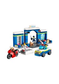 Resim LEGO® City Polis Merkezi Takibi 60370 4+ Yaratıcı Oyuncak Yapım Seti (172 Parça) 