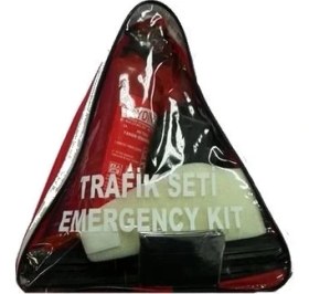 Resim Tp Buğz Trafik Seti Emergency Kit Çantası (Mevzuata Uygun) 