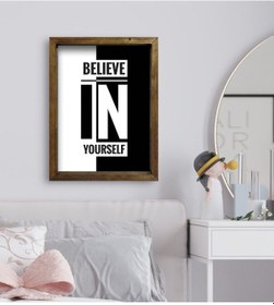 Resim Bk Gift Yatak Odası Konseptli Doğal Masif Ahşap Çerçeveli Tablo-9 (551113247) 