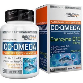 Resim Bigjoy Vitamins Co-Omega 30 Yumuşak Kapsül 