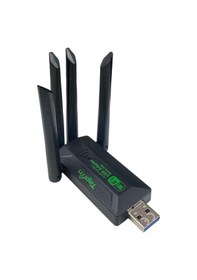 Resim Taplin Twa-105 1200mbps Usb 3.0 Wifi Adaptör 4 Antenli 