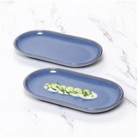 Resim Güral Bilbao 2 Adet 25x15cm Kayık Tabak Reaktif Marin 970 5303590 