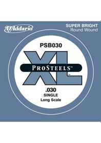 Resim D Addario Psb030 Bass Tek Tel Prosteels, .030 