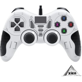 Resim XİRA LOBO Usb Joystick Gamepad Oyun Kolu Pc Bilgisayar Laptop Uyumlu 