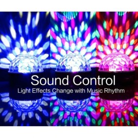 Resim Glr Kumandalı Disko Topu Bluetooth Hoparlör 