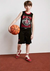 Resim DeFacto NBA Houston Rockets Bisiklet Yaka Atlet Erkek Çocuk H2956A826HS 